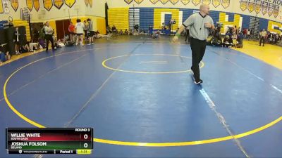 165 Gold Round 3 - Joshua Folsom, Deland vs Willie White, South Dade