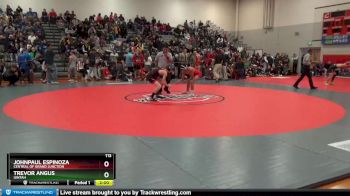 113 lbs Semifinal - JohnPaul Espinoza, Central Of Grand Junction vs Trevor Angus, Uintah