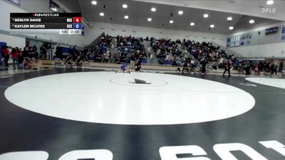 160 lbs Quarterfinal - Kaylen McAtee, Colby Community College vs Berlyn Davis, Westcliff University