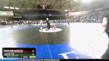 63 lbs Cons. Round 2 - Mason Cox, Warden Elite Wrestling vs Blake King Hamilton, Bethel AllStars Wrestling Club