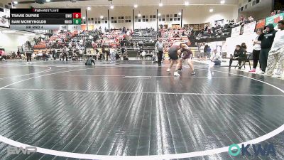 130 lbs Rr Rnd 4 - Travis Dupire, Eufaula Ironheads Wrestling Club vs Sam Mcreynolds, Wagoner Takedown Club