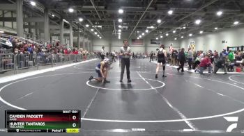 157 lbs Champ. Round 1 - Camden Padgett, Maize vs Hunter Tantaros, Trailhands