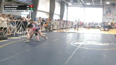 132 lbs Rr Rnd 3 - Amarah Frieden, Athena Wrestling Pink - HSG vs Caitlin Rankin, Lady Dragons - HSG