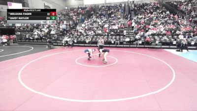 6A 140 lbs Quarterfinal - Meleana Fager, Corner Canyon vs Daisy Naylor, Syracuse