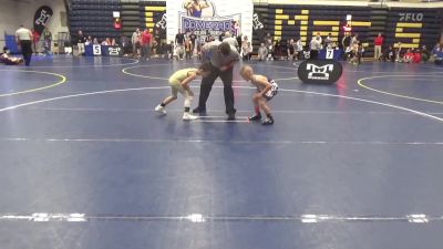 60 lbs Consy 4 - Hunter Davis, Mountaineer Elite vs Lucas Gush, Bellevernon