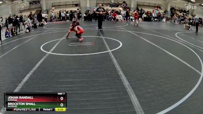 45 lbs 1st Place Match - Brockton Small, Rampage vs Johan Randall, Rampage