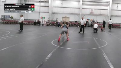 78-84 lbs 3rd Place Match - Levin Nason, CT Whale vs Hunter Hickman, CT Whale