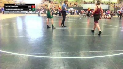 160 lbs Cons. Round 2 - Parker Hamm, Dawgs Wrestling Club vs Christian Leonard, Emerald Force