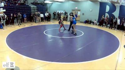 135 lbs. Quarterfinal - Anjelika Alarcon, McDonald County vs Heaven Patton, Liberty