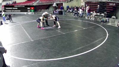 95 lbs 1st Place Match - Mannix Davis, Wrestling With Character vs Parks Sylvester, Alliance Wrestling Club
