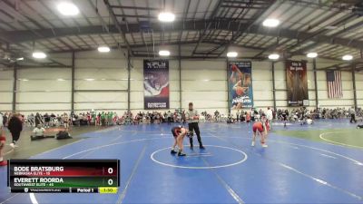 100 lbs Rd# 4- 2:00pm Friday Final Pool - Bode Bratsburg, Nebraska Elite vs Everett Roorda, SouthWest Elite