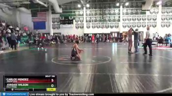 127 lbs Round 3 - Jordan Wilson, Palo Verde vs Carlos Mendez, Arbor View