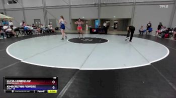 145 lbs Placement Matches (8 Team) - Lucia Henriquez, Missouri Red vs Kimberlynn Fowers, Utah