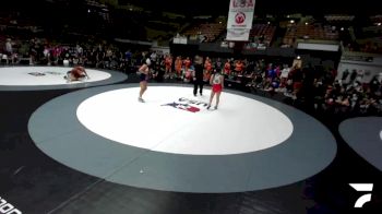 115 lbs Madelynn Gray, NAWA - North Area Wrestling Association vs Irini Poka, OCWA - Orange County Wrestling Association