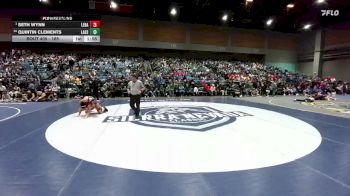 165 lbs Champ. Round 1 - Seth Wynn, Lebanon vs Quintin Clements, Lassen
