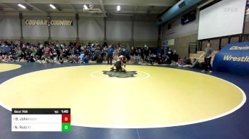 163 lbs Quarterfinal - Branson John, Buchanan vs Nicco Ruiz, St. John Bosco