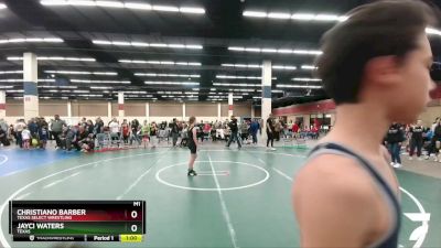 100-102 lbs Round 3 - Jayci Waters, Texas vs Christiano Barber, Texas Select Wrestling