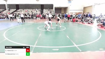 174-A lbs Semifinal - Eric Hamrick, Haddonfield vs Drew Boscarino, Ramsey