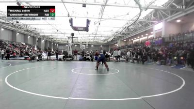 285 lbs Round Of 16 - Michael Smith, Platt vs Christopher Wright, Plainville
