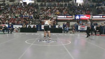 A - 285 lbs 1st Place Match - Jesse James, Corvallis vs Cody Kills On Top, Hardin