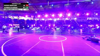 102 lbs Quarterfinal - Patrick Martland, Big Game WC MT vs Alfredo Jr Vargas, No Team