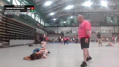 124-131 lbs Round 1 - Joelene Nappier-Feth, Unattached vs Alejandra Flores, Bolingbrook