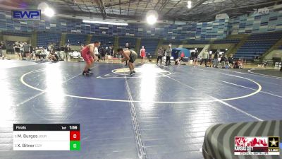 215 lbs Final - Marcus Burgos, Journeymen Wrestling Club vs Xavier Bitner, Izzy Style Wrestling