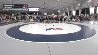 150 lbs Cons. Quarters - Dawson Mack, ISI vs Jayden Veal, Englewood Live Wire