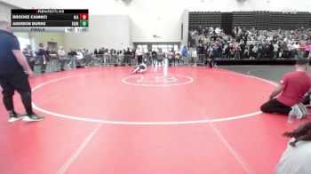 102 lbs Final - Brooke Cannici, N/A vs Addison Burke, Kearny