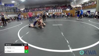 100-105 lbs Rr Rnd 2 - Jett Parker, D3 Wrestling Cluib vs Dashel ONeal, CCYO