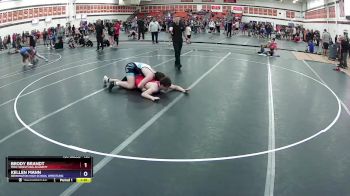 190 lbs Round 1 - Kellen Mann, Bennington High School Wrestling vs Brody Brandt, MWC Wrestling Academy