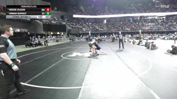 Cons. Round 3 - Jumah DuKuly, Sioux Falls Jefferson vs Reese Olson, Beresford/Alcester-Hudson