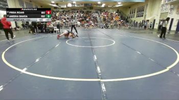 120 lbs Cons. Round 2 - Aneeka Bhatia, Portola vs Frida Rojas, Whittier