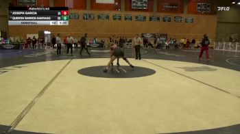 125 lbs Semifinal - Joseph Garcia, Santa Ana College vs Quentin Barros-Santiago, Rio Hondo College
