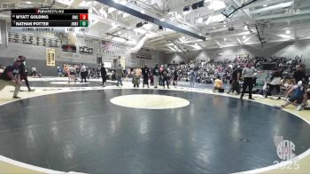 128 lbs Cons. Round 3 - Nathan Potter, John Barrett Middle School vs Wyatt Golding, Driller Wrestling Club