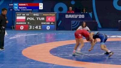 43 kg Repechage - Tola Rudnik, Poland vs Aysemin Kacan, Turkiye
