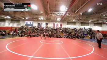 157 lbs Quarterfinal - Jack Gillard, Keene vs Alden Willey, White Mountains