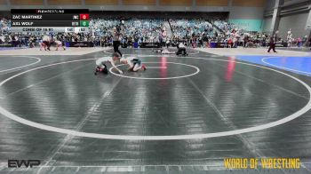 64 lbs Consi Of 16 #1 - Zac Martinez, Juggernaut Wrestling Club vs Axl Wolf, Dethrone