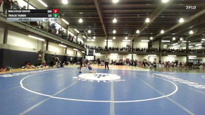 157Yellow lbs Rr Rnd 3 - Malcolm Davis, Iona vs Trace Taber, Cba