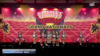 Elevation Athletics - Blitz [2026 L3 Senior - D2 - Small Day 2] 2026 Spirit Sports Grand Nationals