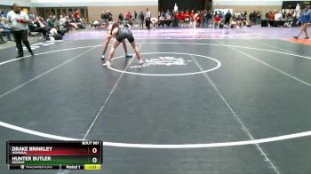 138 lbs Champ. Round 3 - Hunter Butler, Neosho vs Drake Brinkley, Hannibal