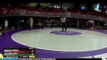 120 lbs Quarters & Wb (16 Team) - Matthew Long, Garden City HS vs Jackson Sorben, Waverly