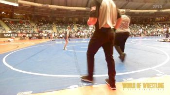 76 lbs Consi Of 32 #2 - Miles King, Kansas Young Guns vs Wyatt Jones, Springdale Youth Wrestling Club