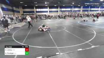 144 lbs Round Of 32 - Ashton Lassig, Temecula Valley HS vs Kal-El Fluckiger, Valiant College Prep