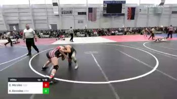 145 lbs Round Of 32 - Daniel Morales, Tesoro vs Andrew Gonzales, Bronco WC