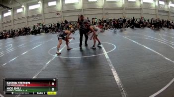 106 lbs Round 2 (6 Team) - Nico Emili, Garnett Trained TS vs Easton Stephen, The Wrestling Mill