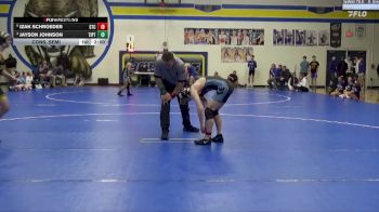 126 lbs Cons. Semi - Jayson Johnson, Tipton vs Izak Schroeder, South Tama County