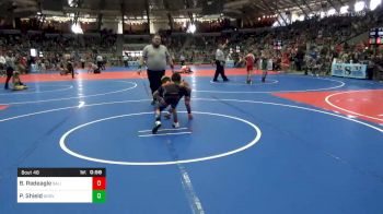 Quarterfinal - Barrett Redeagle, Salina Wrestling Club (SWC) vs Phillip Shield, Grove Takedown Club