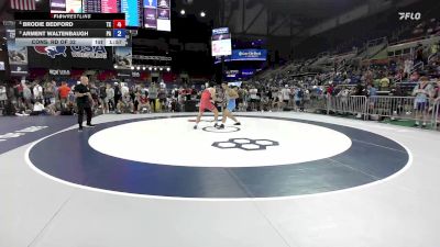 165 lbs Cons. Rd Of 32 - Brodie Bedford, TX vs Arment Waltenbaugh, PA