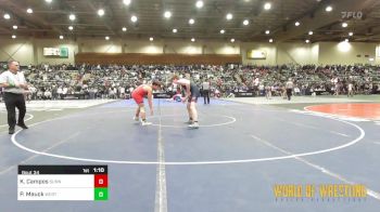 157 lbs Round Of 64 - Kael Campos, Sunnyside Ironman vs Philemon Mauck, Westview